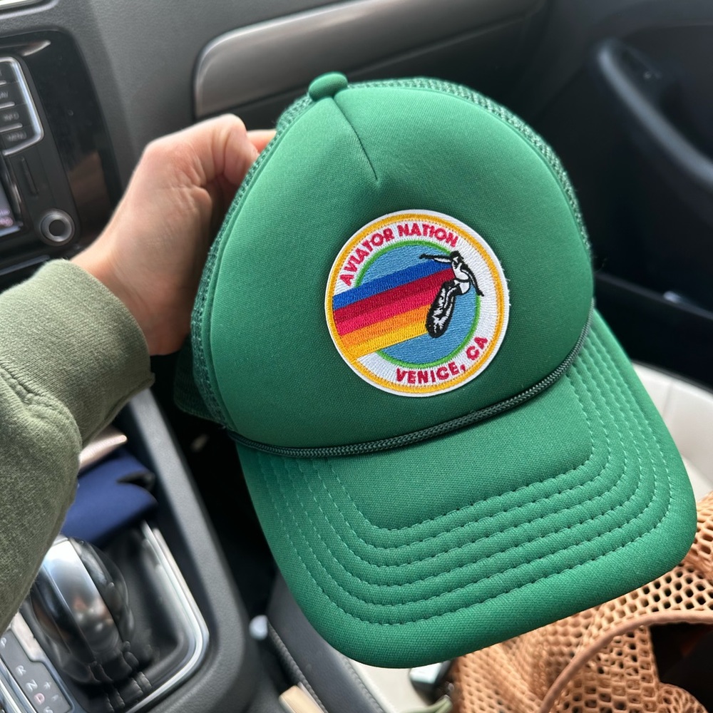 Like new aviator nation, trucker hat
